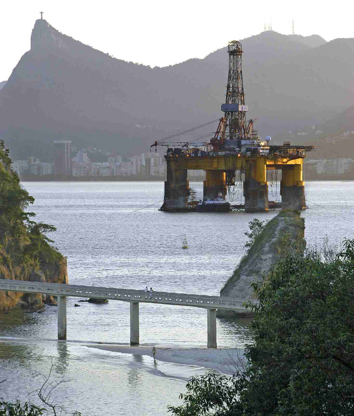 Offshore platform in Brazil